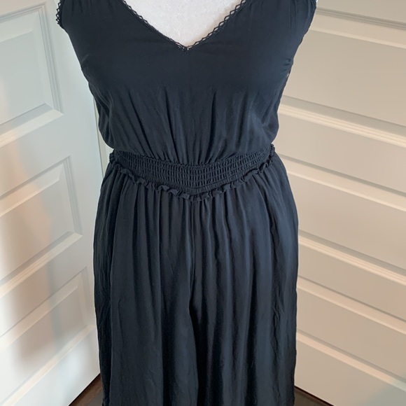 ARITZIA WILFRED WOMEN’S BLACK WIDE-LEG JUMPSUIT - Picture 4 of 16